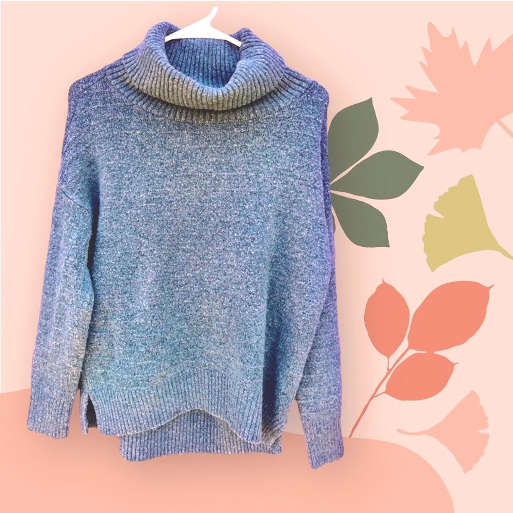 XS Green old navy turtleneck sweater